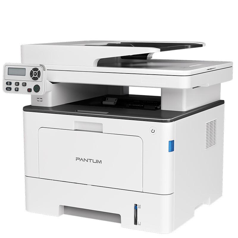 奔图 BM5100ADW 黑白激光多功能一体机 A4 白色 打印、复印、扫描、有线网络、无线网络、自动双面按台销售