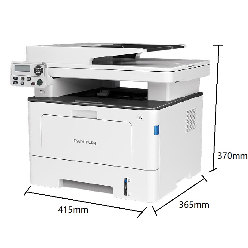 奔图 BM5100ADW 黑白激光多功能一体机 A4 白色 打印、复印、扫描、有线网络、无线网络、自动双面按台销售