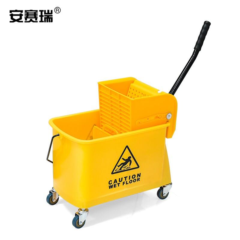 安赛瑞 10671 商用单桶拖把榨水车 （20L）按辆销售