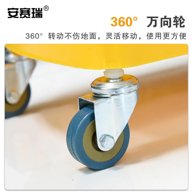 安赛瑞 10671 商用单桶拖把榨水车 （20L）按辆销售