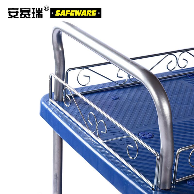 安赛瑞 23661 双层平板手推车 62×103cm 承重500kg按辆销售 安赛瑞 23661 双层平板手推车 62×103cm 承重500kg按辆销售