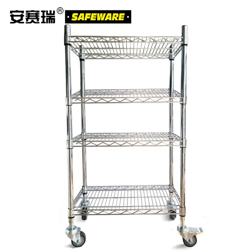 安赛瑞 26242 线网货架 106×35.5×180CM×4层按个销售