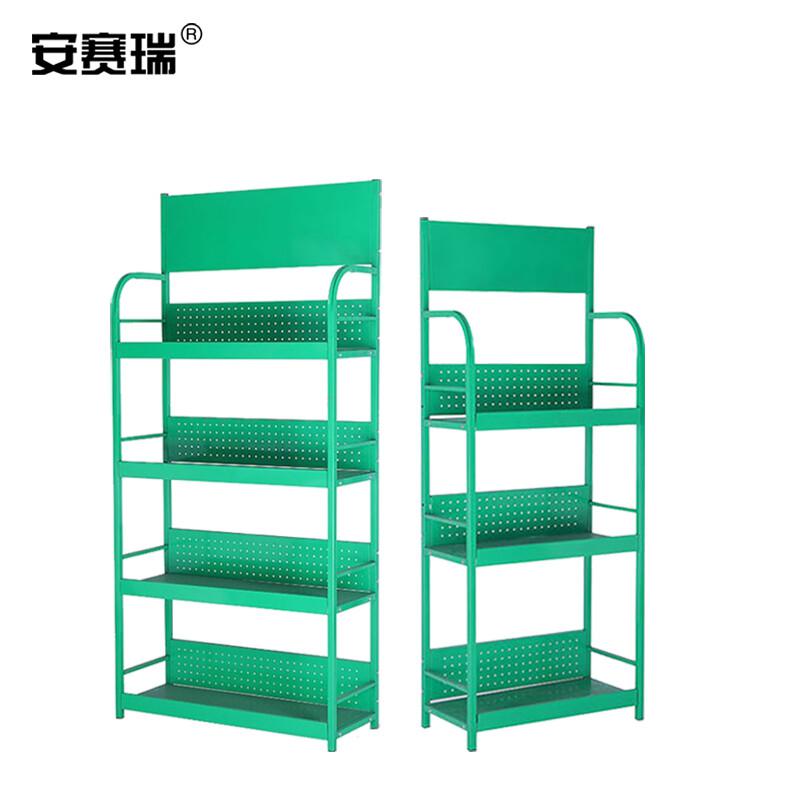 安赛瑞 28385 轻型小货架 配件展示架 三层 绿色按个销售 安赛瑞 28385 轻型小货架 配件展示架 三层 绿色按个销售