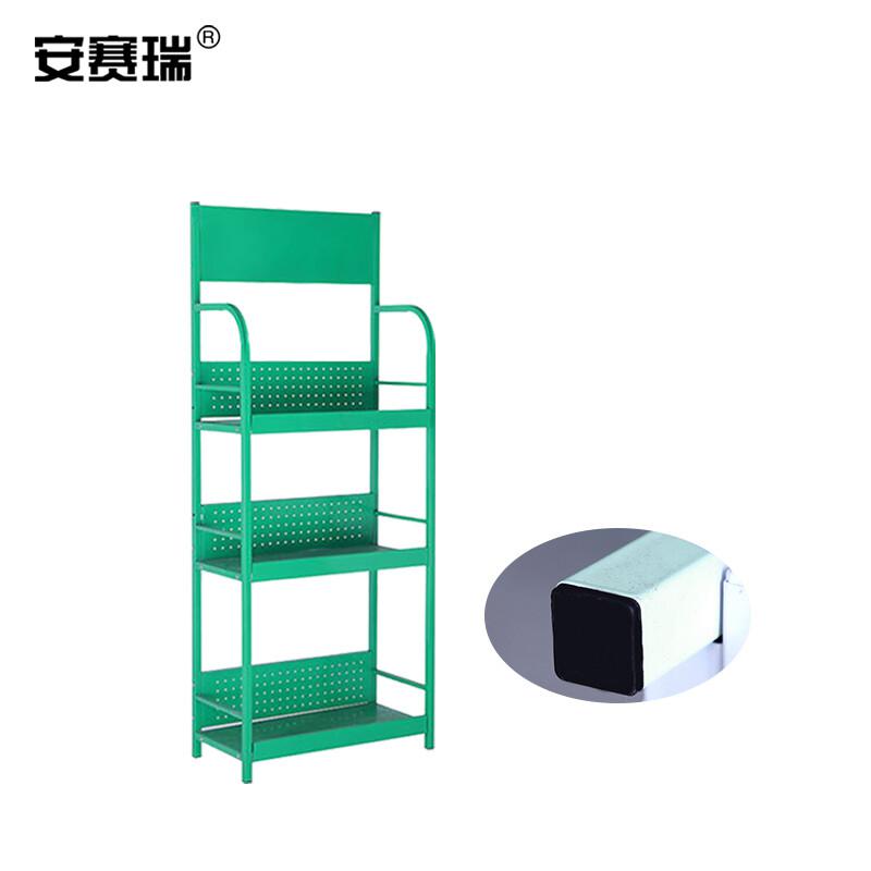 安赛瑞 28385 轻型小货架 配件展示架 三层 绿色按个销售 安赛瑞 28385 轻型小货架 配件展示架 三层 绿色按个销售