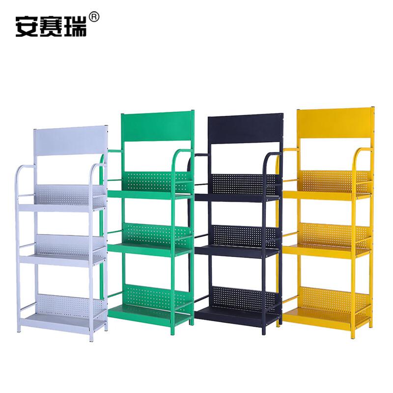 安赛瑞 28385 轻型小货架 配件展示架 三层 绿色按个销售 安赛瑞 28385 轻型小货架 配件展示架 三层 绿色按个销售