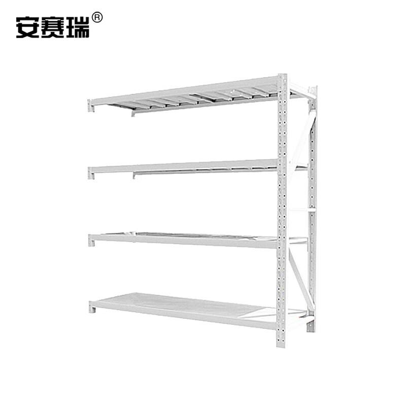 安赛瑞 28437 重型仓储货架 300kg/层 白色200×60×200cm 四层副架按（个）销售