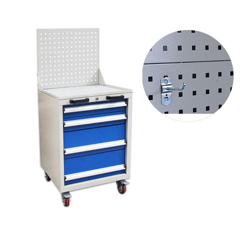 安赛瑞 28635 挂板四抽工具车 566×600×850mm按（辆）销售