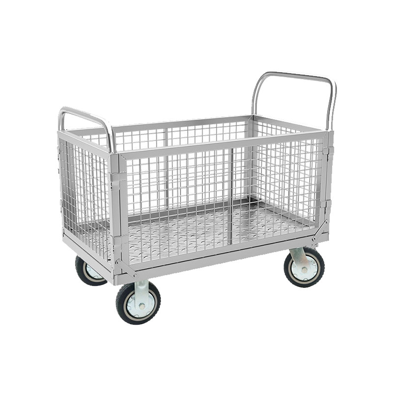 安赛瑞 2C00013 全折叠围栏网格手推车 100×60cm6寸TPR轮按（辆）销售