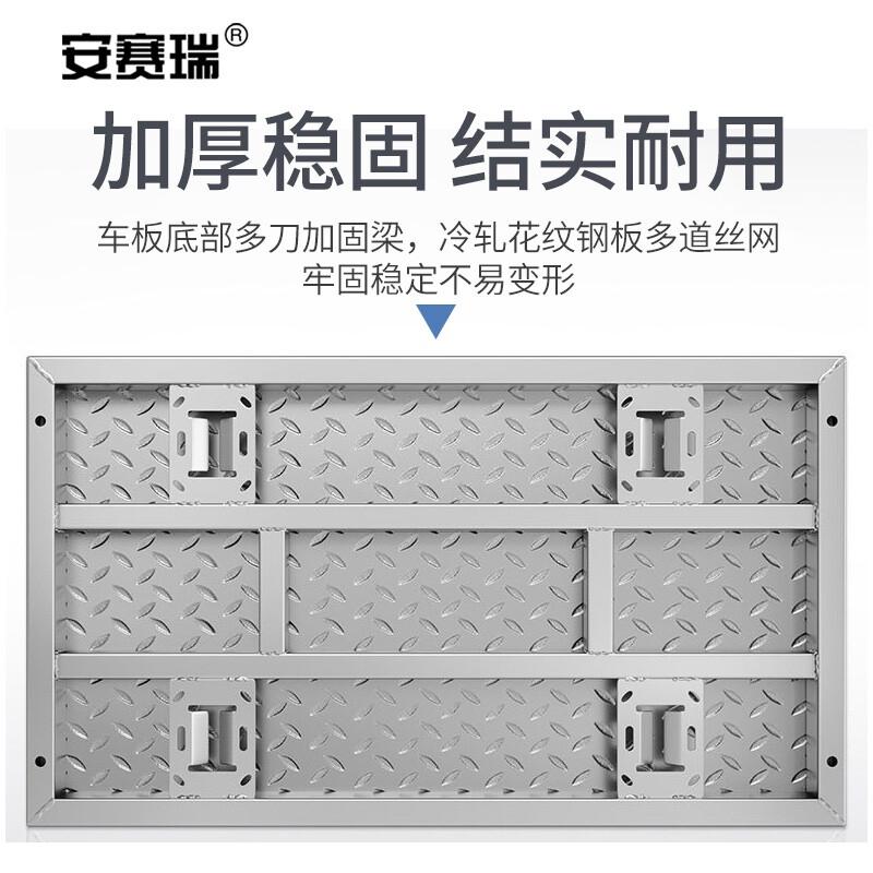 安赛瑞 2C00016 全折叠围栏网格手推车 100×60cm6寸聚氨酯刹车轮按（辆）销售