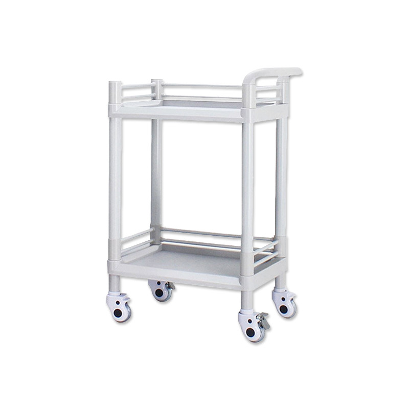 安赛瑞 2C00027 塑料手推车 (小号二层无抽屉)按(辆)销售 安赛瑞 2C00027 塑料手推车 (小号二层无抽屉)按(辆)销售