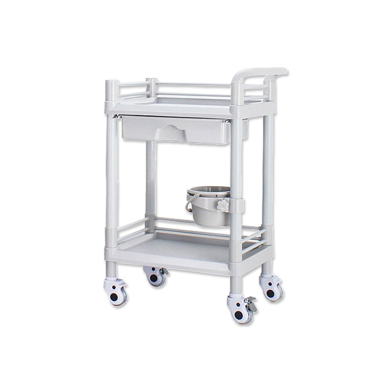 安赛瑞 2C00028 塑料手推车 (小号二层单抽屉)按(辆)销售 安赛瑞 2C00028 塑料手推车 (小号二层单抽屉)按(辆)销售