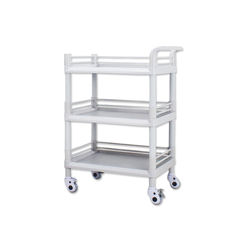 安赛瑞 2C00029 塑料手推车 （小号三层无抽屉）按辆销售