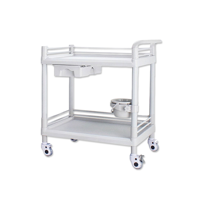 安赛瑞 2C00032 塑料手推车 (中号二层单抽屉)按(辆)销售 安赛瑞 2C00032 塑料手推车 (中号二层单抽屉)按(辆)销售