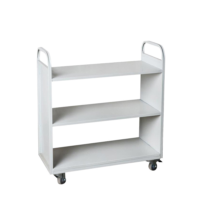 安赛瑞 2E00116 钢制书车 (三层平板)按(辆)销售 安赛瑞 2E00116 钢制书车 (三层平板)按(辆)销售