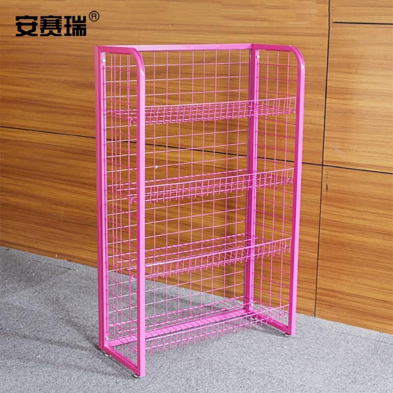 安赛瑞 2E00227 货架展示架 70×30×150cm 玫红色按（个）销售