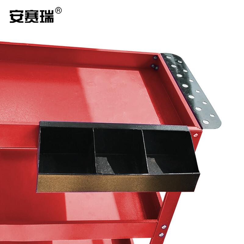 安赛瑞 400051 三层工具车 77×35.7×70cm 200kg 红色（带挂板待螺丝盒）按（辆）销售