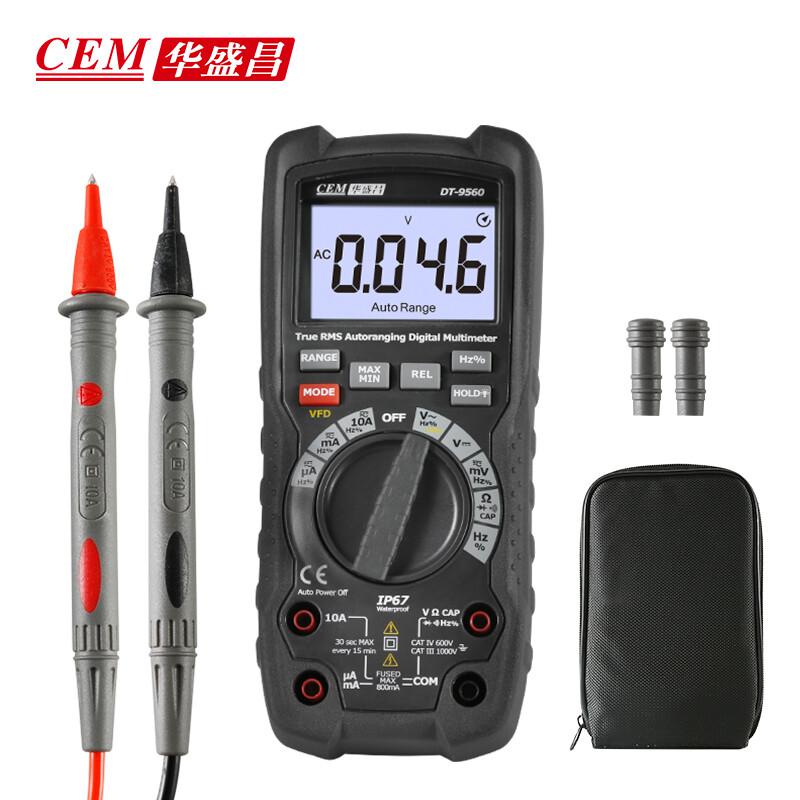 华盛昌 DT-9560 6000位真有效值数字万用表按（台）销售