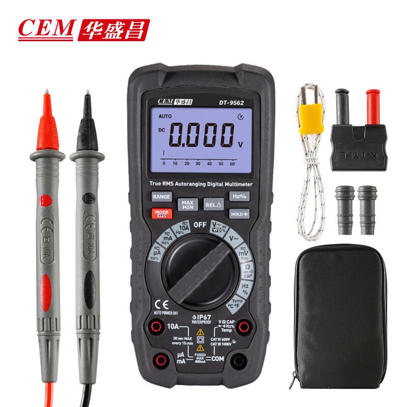 华盛昌 DT-9562 6000位真有效值数字万用表按（台）销售