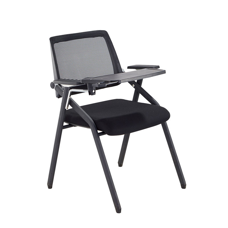 悦山 YSOC3LJ-913AW 培训椅可折叠会议椅办公洽谈椅子 固定脚+写字板 590*640*820mm按个销售