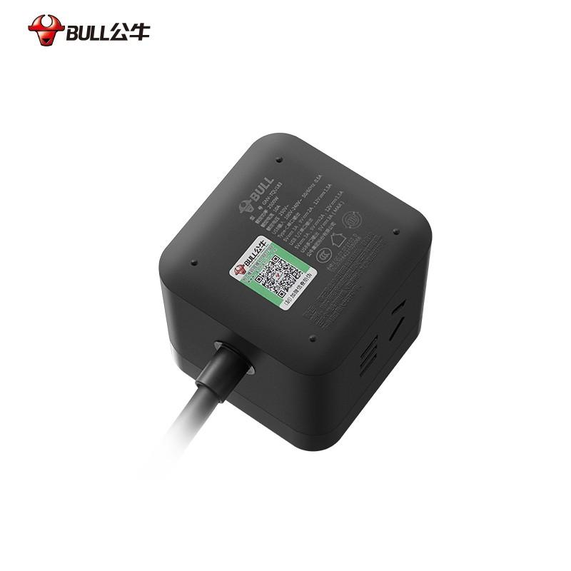 公牛 GNV-TQU183 多功能USB插座 18W快充 1.5米按个销售