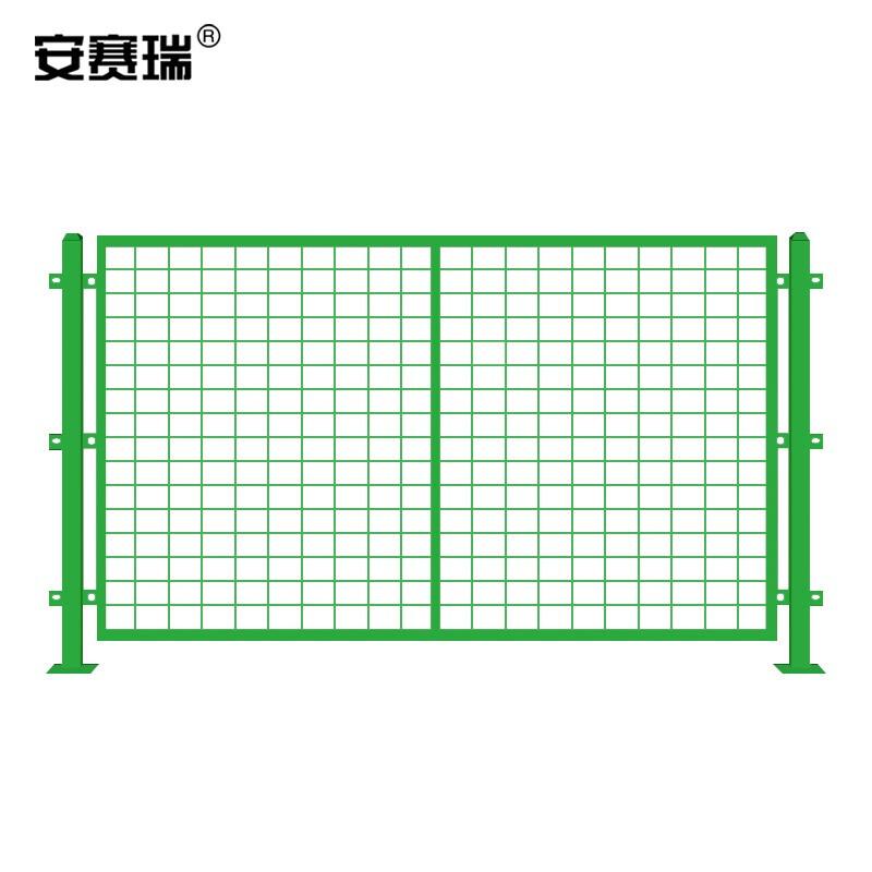 安赛瑞 200622 加厚工厂围栏铁丝网 高1.8宽2.5m 含1根立柱 绿色 5个起订按（个）销售