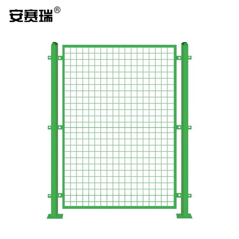 安赛瑞 200624 加厚工厂围栏铁丝网 高1.8宽1.5m 含1根立柱 绿色 5个起订按（个）销售