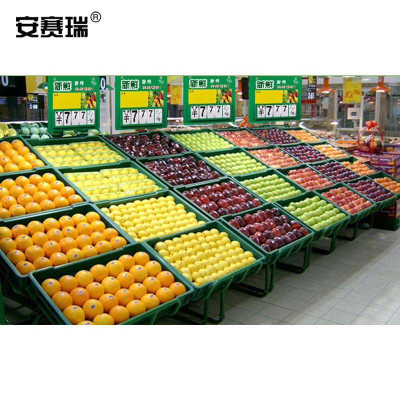 安赛瑞 23948 单栏价格牌 果蔬图案 双面可擦写 21.8*24.5cm按（个）销售
