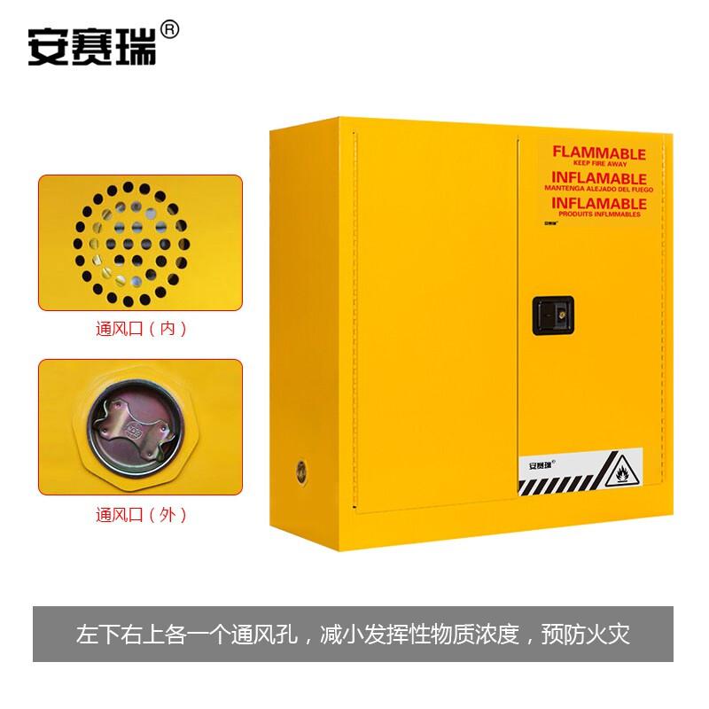 安赛瑞 12554 防火安全柜 黄色 30加仑按个销售