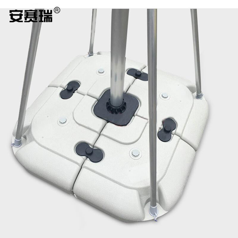 安赛瑞 23832 注水旗杆 加厚5米旗杆+分体底座按（个）销售