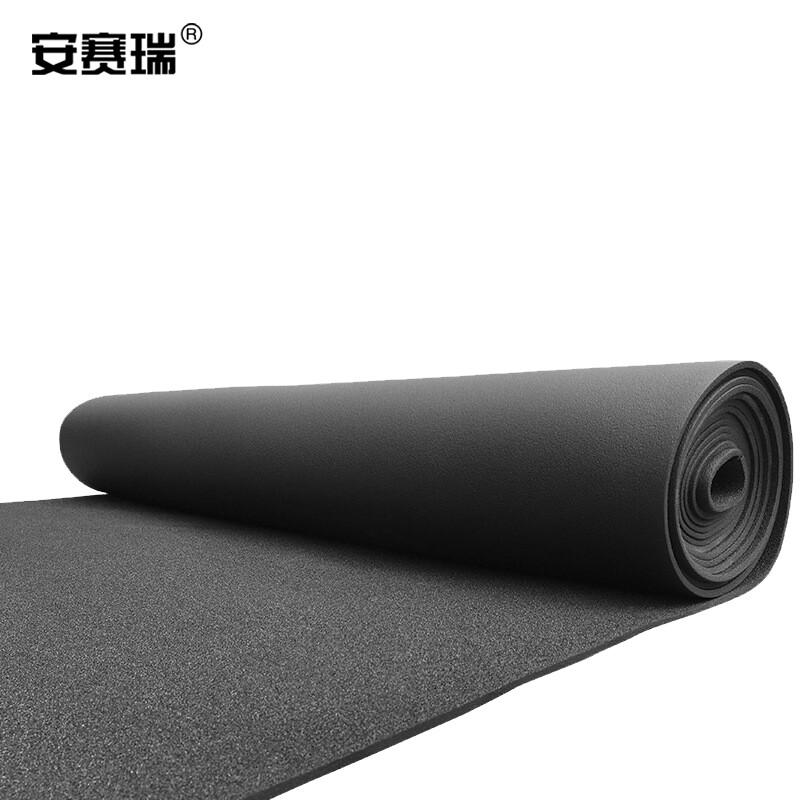 安赛瑞 25019 隔音防水棉 厚5mm 1x10m 不带背胶 黑色按卷销售