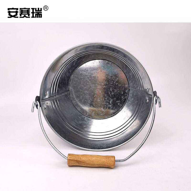 安赛瑞 25103 白铁皮水桶 镀锌铁桶加厚 10L按（个）销售