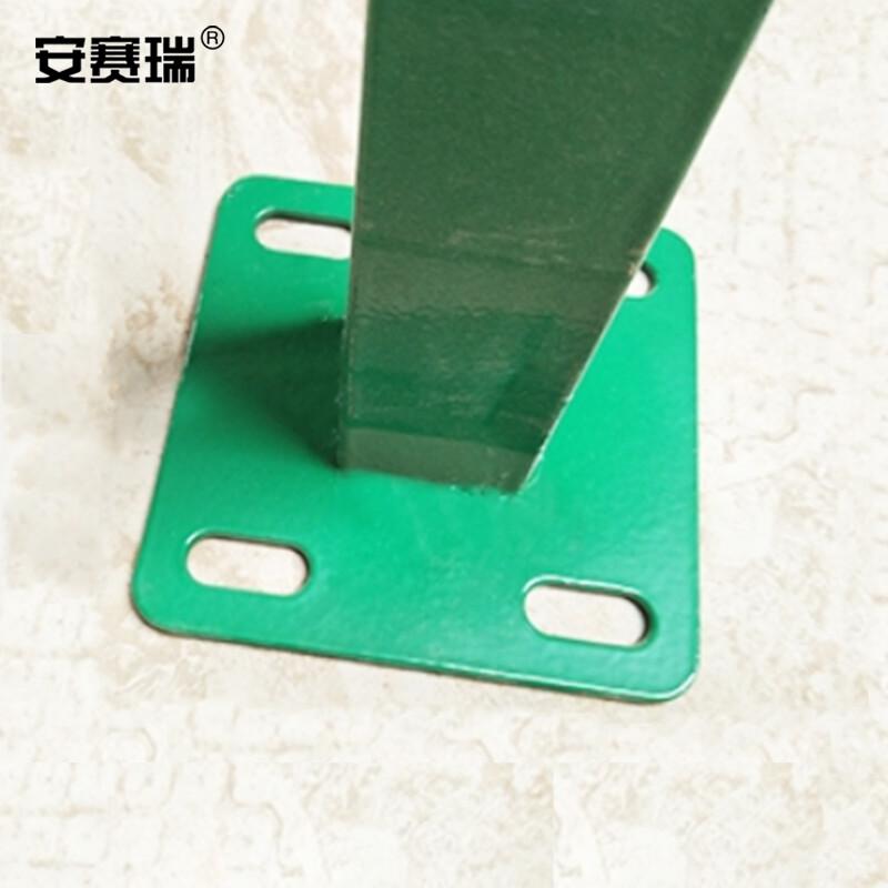 安赛瑞 25213 隔断网铁丝网防护网 1.8×3m 一张网一根柱 绿色 5套起订按（套）销售