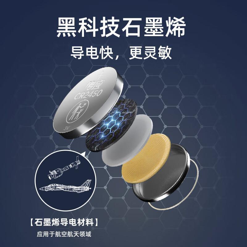 南孚 传应石墨烯CR2450 纽扣电池 3V 5粒/卡按（卡）销售