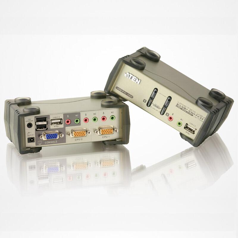 宏正 CS1732B KVM多电脑切换器 2端口USB2.0按台销售