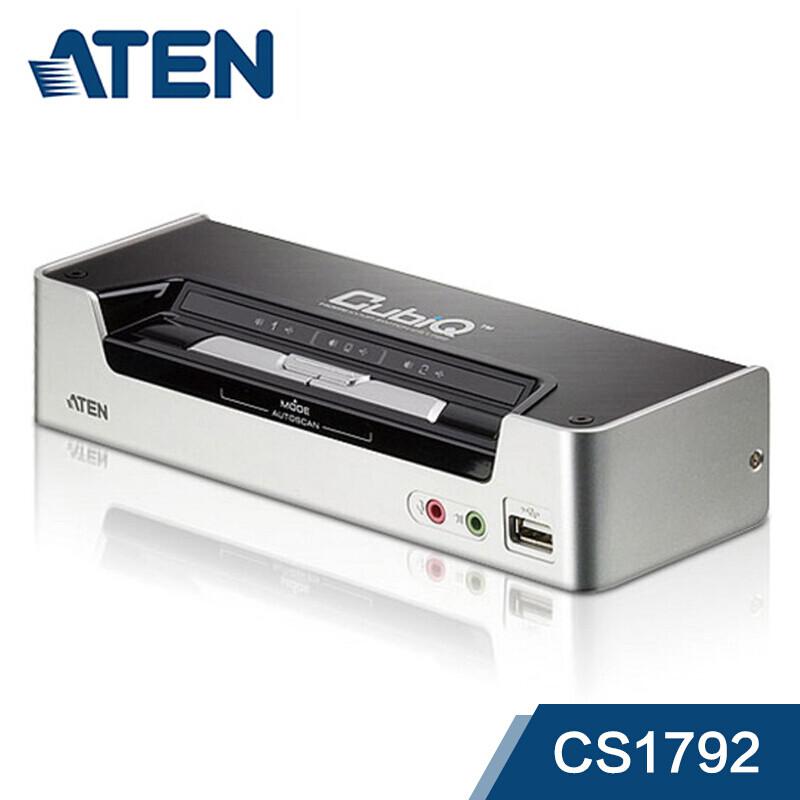 宏正 CS1792 HDMI切换器 2进1出带音频USB按台销售 宏正 CS1792 HDMI切换器 2进1出带音频USB按台销售