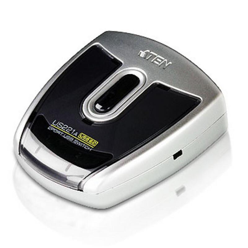 宏正 US221A 电脑USB切换器 2口USB打印机共享器 2进1出按台销售 宏正 US221A 电脑USB切换器 2口USB打印机共享器 2进1出按台销售