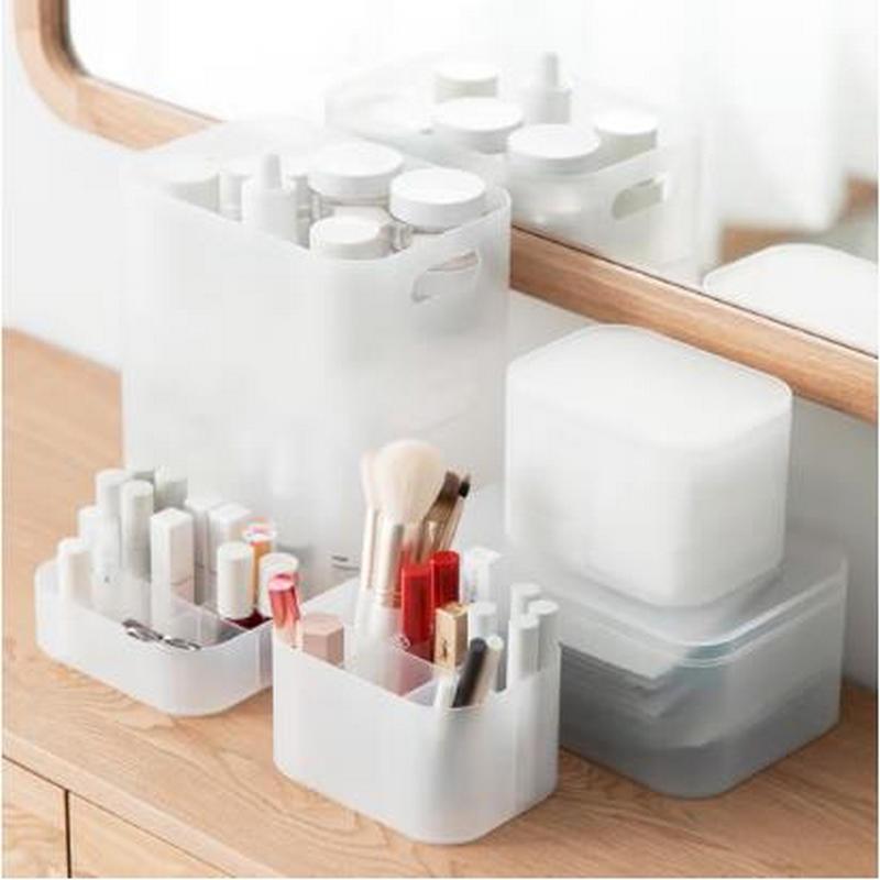 茶花 150005 美纳带把手PP收纳盒(86) 15*22*8.6cm 白色 48个/箱按（个）销售