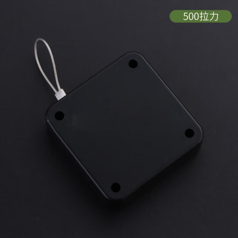 捷诺立（JNL） N49587 免打孔家用推拉门可调节拉绳简易关门器 500拉力（黑色）不可调节按（个）销售
