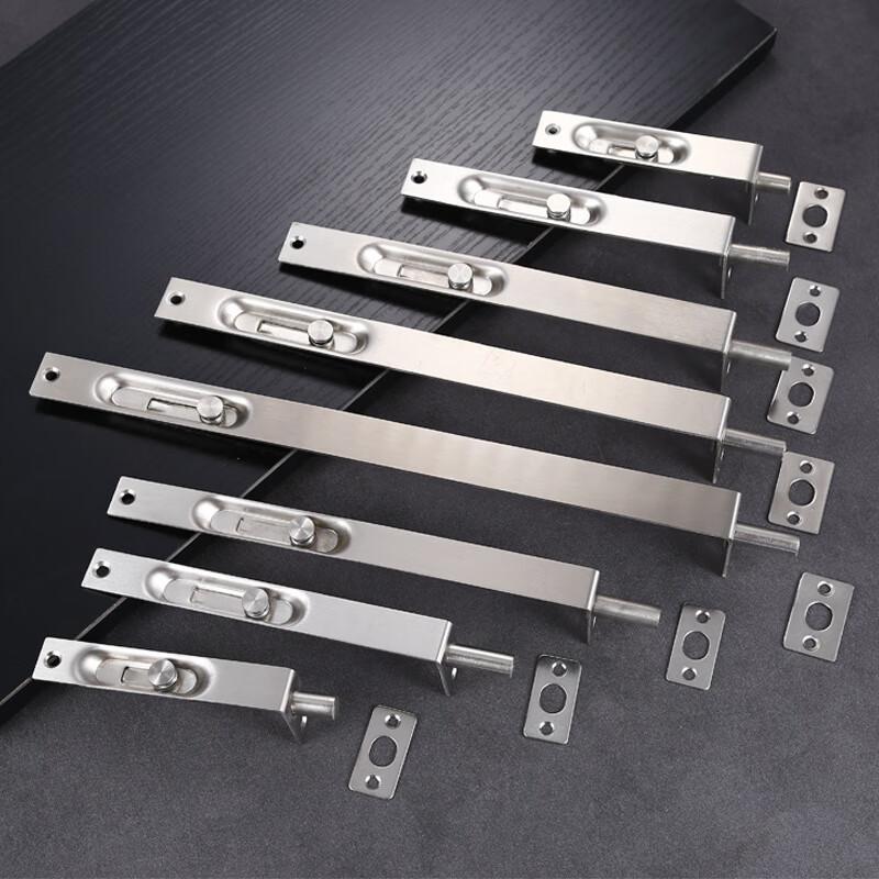 捷诺立(JNL) N49639 不锈钢暗插销 22宽 4寸长105mm按(个)销售 捷诺立(JNL) N49639 不锈钢暗插销 22宽 4寸长105mm按(个)销售