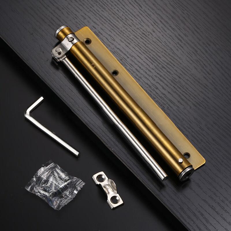 捷诺立（JNL） N49758 简易轻型闭门器 不锈钢简易闭门器（黄古铜）按（个）销售