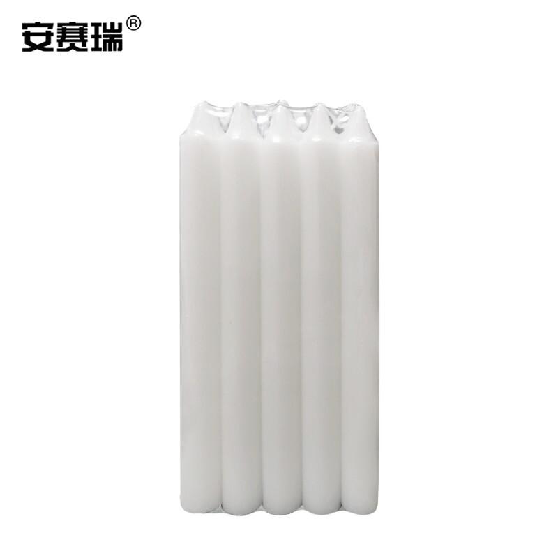 安赛瑞 310092 应急照明蜡烛 1.8x18cm白色10根按包销售