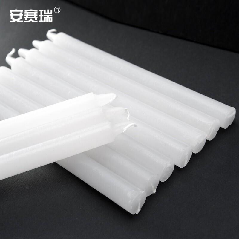 安赛瑞 310092 应急照明蜡烛 1.8x18cm白色10根按包销售