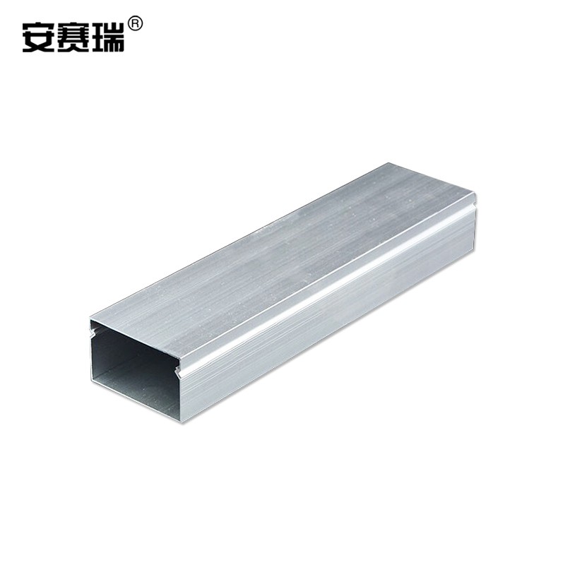 安赛瑞 310574 铝合金方形线槽 长20mm宽10mm 0.5米2根按组销售