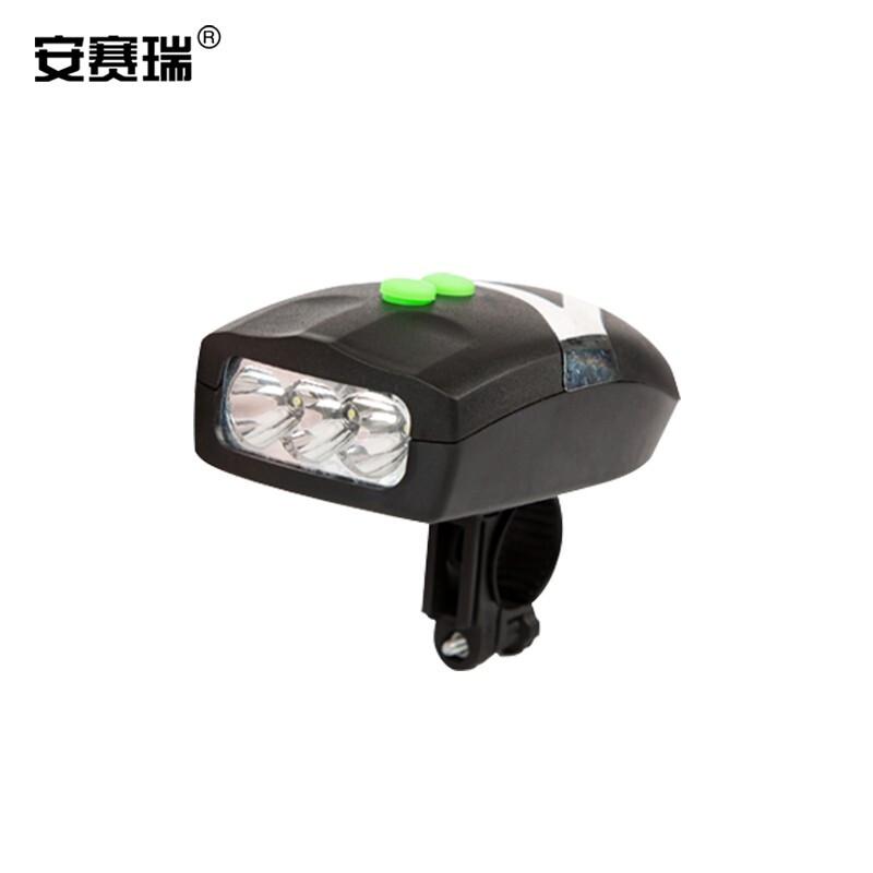 安赛瑞 311204 应急自行车灯前灯 黑色按个销售
