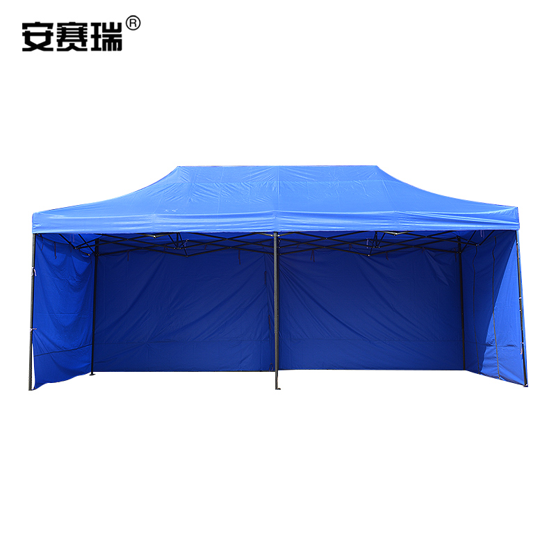 安赛瑞 4N00174 户外应急遮阳帐篷 2米3×6m带围布 蓝色按（顶）销售