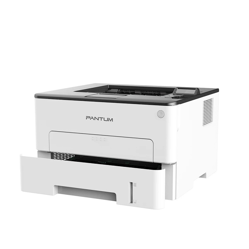 奔图 P3308DW 黑白激光打印机 A4 白色 仅打印、无线网络、自动双面按台销售