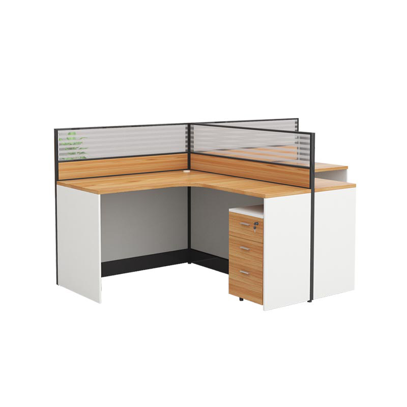 悦山 L型屏风卡座桌子 2人位 2400*1400*1100按组销售 悦山 L型屏风卡座桌子 2人位 2400*1400*1100按组销售