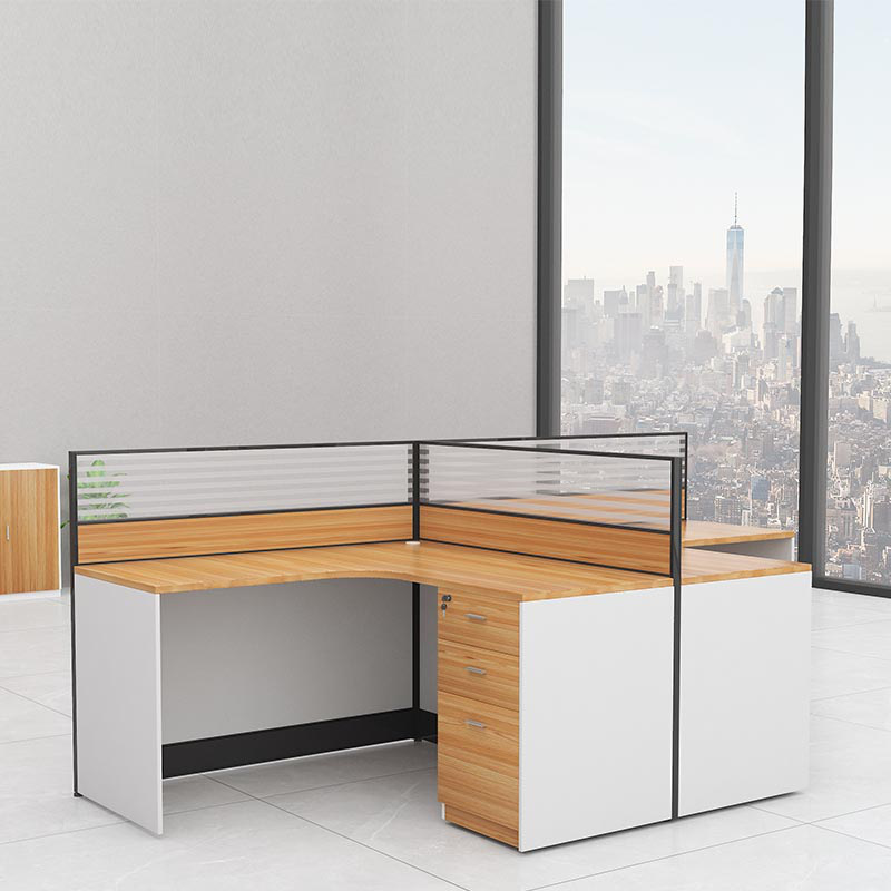 悦山 30款屏风工位L型员工电脑桌2人位 2800*1400*1100按组销售 悦山 30款屏风工位L型员工电脑桌2人位 2800*1400*1100按组销售