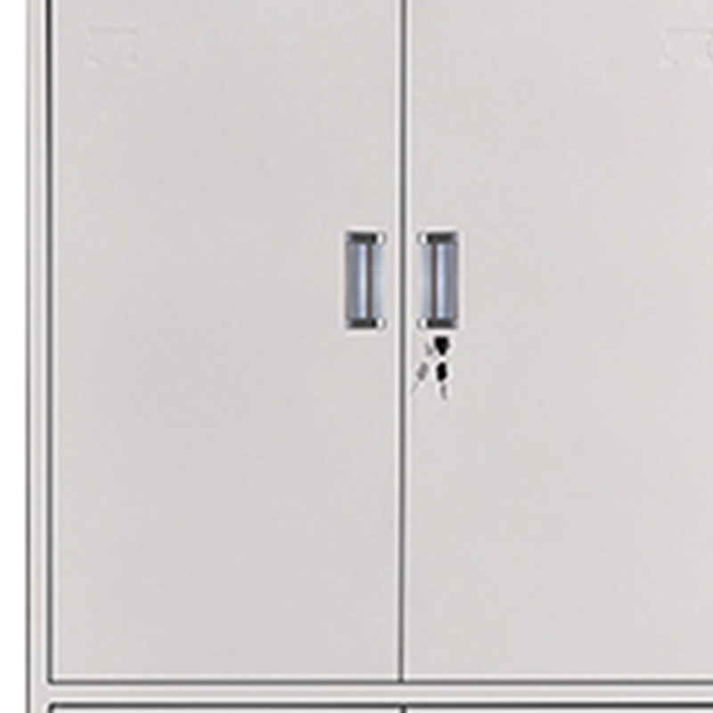 企诺 QNGa03A1-05PA 通双节文件柜加厚钢制储物资料柜 850*390*1800mm按个销售