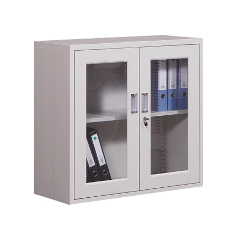 企诺 QNGa17A1-05PA 办公资料文件柜通玻矮柜加厚 850*390*920mm按个销售